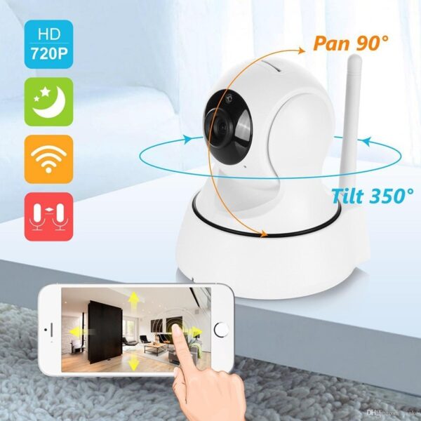 Wireless Network Camera 720P Million Hd WIFI Camera - Image 3