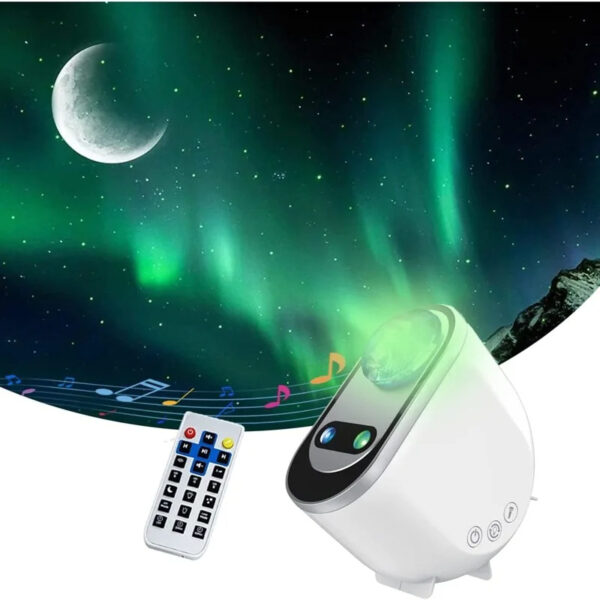 Aurora Borealis Starlight Projectors LED Galaxy Star Atmosphere Galaxy Night Light Home Bedroom Sky Moon Lamp Room Decor Gift - Image 2