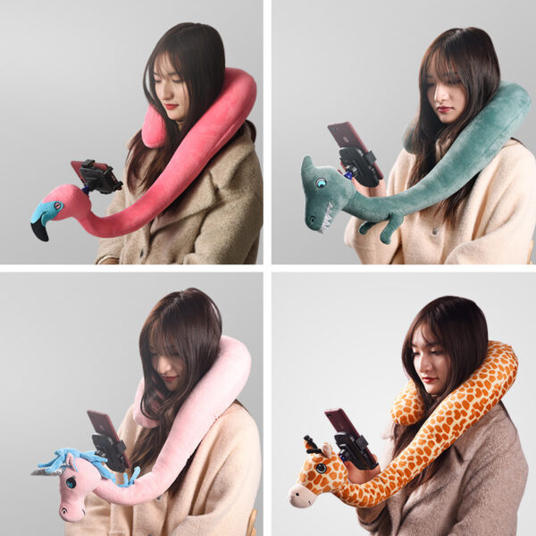 2-in-1 Lazy Support U-shaped Pillow - Image 4