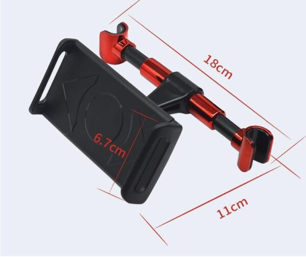 Compatible with Apple, Car Rear Pillow Phone Holder Tablet Car Stand Seat Rear Headrest Mounting Bracket For IPad Mini Tablet - Image 4