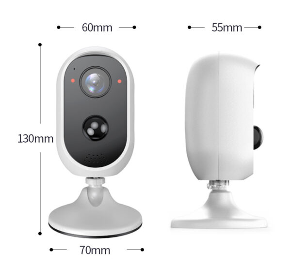 Battery Surveillance Camera Outdoor Waterproof Mobile Phone Remote Real-Time Viewing Hd Night Vision - Image 2