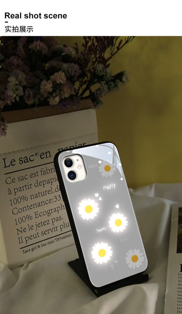 Compatible with Apple , Incoming Light Flash Back Shell Case - Image 2