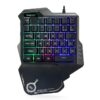 One-Handed Mechanical Gaming Keyboard RGB Backlit Portable Mini Gaming Keypad Game Controller - Image 4