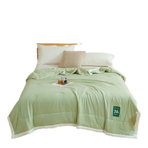 Antibacterial Raw Cotton Washable Summer Cool Quilt - Image 4