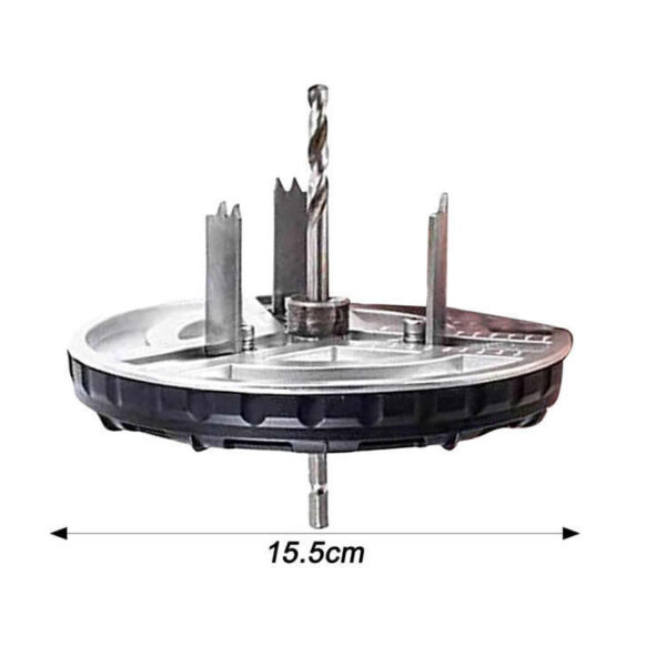 Adjustable Punching Saw Adjustable Cutting Diameter 45-130MM Easy And Fast Hole Opener Smooth Cutting Woodworking Tools - Image 5