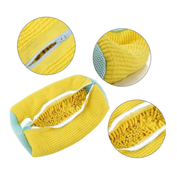 Shoes Laundry Bag Shoe Wash Bag For Washing Machine Reusable Zipper Shoe Washing Bag Sneaker Tennis Shoe Cleaner Kit Remove Dirt - Image 10