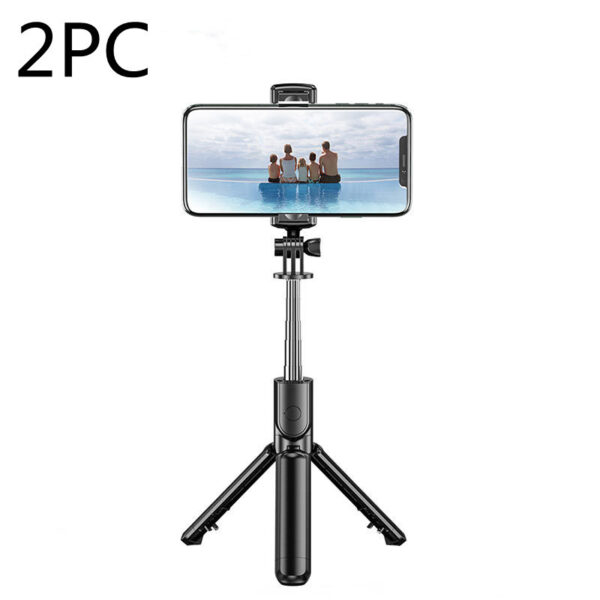 Compatible with Apple, Bluetooth Selfie Stick Mobile Remote Control Tripod - Image 9