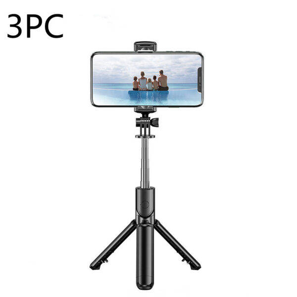 Compatible with Apple, Bluetooth Selfie Stick Mobile Remote Control Tripod - Image 8